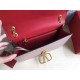 Perfette Qualità Repliche Valentino Medium Vlock Borse a tracolla Poudre Calfskin Imitazione