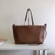 Perfette Qualità Repliche Valentino Rockstud Shopping Borsa Grande Marrone Imitazione