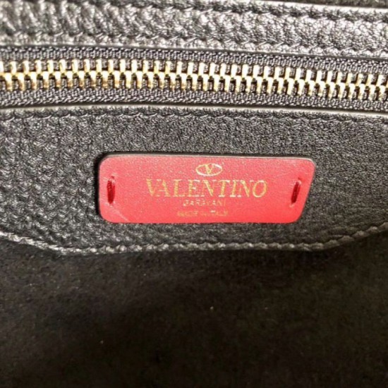 Migliore Repliche Valentino Rockstud Shopping Borsa Grande Nero Economiche Outlet Online