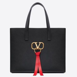 Miglior Falso Valentino Garavani Nero Grande Vring Shopping Tote Economiche Premium