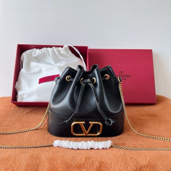 Migliore Replica Valentino VLogo Signature Mini Bucket Borsa Nero Imitazioni Outlet Italia Miglior Falso Valentino VLogo Signature Mini Bucket Borsa Nero Economiche Premium