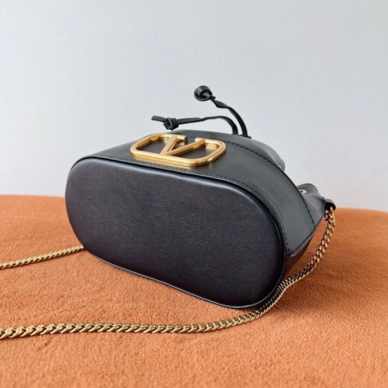 Migliore Replica Valentino VLogo Signature Mini Bucket Borsa Nero Imitazioni Outlet Italia Miglior Falso Valentino VLogo Signature Mini Bucket Borsa Nero Economiche Premium
