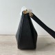 Migliore Repliche Valentino VLogo Moon Piccolo Hobo Borsa con catena Nero Economiche Outlet Online