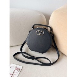 Replica perfetta Borsa Mini Valentino VLogo Signature vitello nera Imitazione Outlet Online