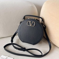 Replica perfetta Borsa Mini Valentino VLogo Signature vitello nera Imitazione Outlet Online