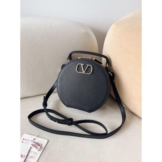 Replica perfetta Borsa Mini Valentino VLogo Signature vitello nera Imitazione Outlet Online
