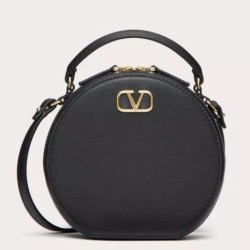 Replica perfetta Borsa Mini Valentino VLogo Signature vitello nera Imitazione Outlet Online