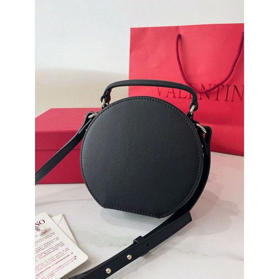 Replica perfetta Borsa Mini Valentino VLogo Signature vitello nera Imitazione Outlet Online