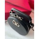Replica perfetta Borsa Mini Valentino VLogo Signature vitello nera Imitazione Outlet Online