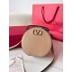 Migliore Repliche Borsa Mini Valentino VLogo Signature vitello beige Economiche Outlet Online