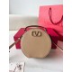 Migliore Repliche Borsa Mini Valentino VLogo Signature vitello beige Economiche Outlet Online