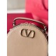Migliore Repliche Borsa Mini Valentino VLogo Signature vitello beige Economiche Outlet Online