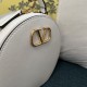 Miglior Falso Valentino VLogo Signature Mini Borsa Bianco vitello Economiche Premium