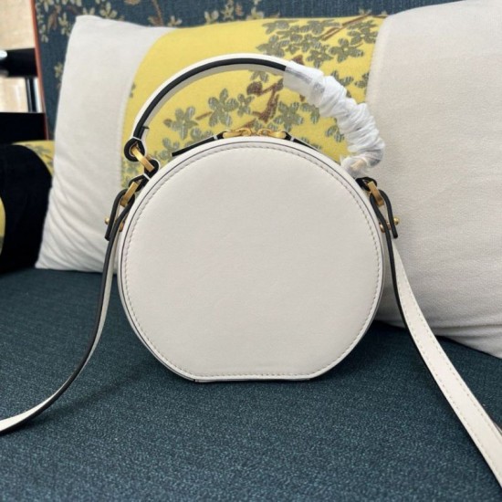 Miglior Falso Valentino VLogo Signature Mini Borsa Bianco vitello Economiche Premium