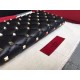 Perfette Qualità Repliche Valentino Rockstud Spike Zip Portafoglio Noir Agnello Imitazione
