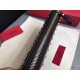 Perfette Qualità Repliche Valentino Rockstud Spike Zip Portafoglio Noir Agnello Imitazione