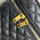 Migliore Repliche Borsa mini Saint Laurent Gaby Vanity agnello nera Economiche Outlet Online