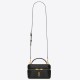 Migliore Repliche Borsa mini Saint Laurent Gaby Vanity agnello nera Economiche Outlet Online