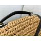 Replica perfetta Borsa Saint Laurent Cassandra Mini Top Handle rafia Imitazione Outlet Online