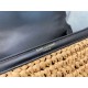 Replica perfetta Borsa Saint Laurent Cassandra Mini Top Handle rafia Imitazione Outlet Online