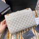 Perfette Qualità Repliche Borsa media Saint Laurent Envelope martellata bianca Imitazione
