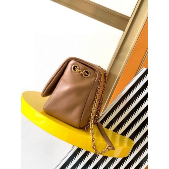 Miglior Falso Borsa piccola Saint Laurent Jamie 4.3 agnello marrone Economiche Premium