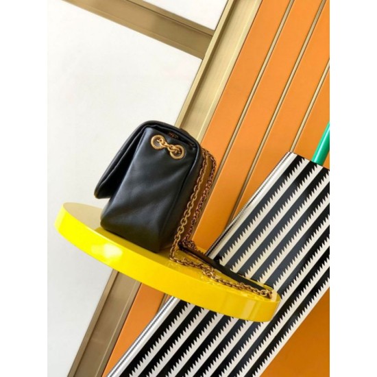 Migliore Repliche Borsa piccola Saint Laurent Jamie 4.3 agnello nera Economiche Outlet Online