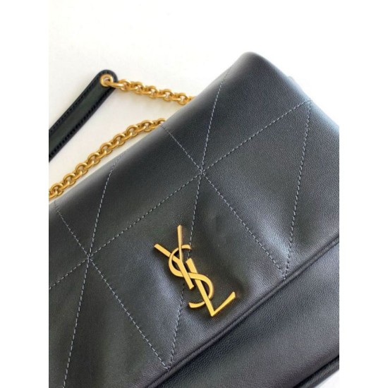Migliore Repliche Borsa piccola Saint Laurent Jamie 4.3 agnello nera Economiche Outlet Online