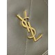 Perfette Qualità Repliche Borsa Saint Laurent Jamie 4.3 Pochon agnello verde kaki Imitazione