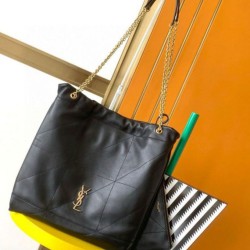 Migliore Repliche Borsa Pochon Saint Laurent Jamie 4.3 agnello nera Economiche Outlet Online