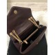Migliore Repliche Borsa piccola Saint Laurent Loulou matelassé bordeaux Economiche Outlet Online