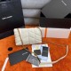 Perfette Qualità Repliche Borsa Saint Laurent Puffer Toy agnello bianca Imitazione