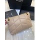 Perfette Qualità Repliche Borsa piccola Saint Laurent Borsa Loulou Puffer agnello beige Imitazione Miglior Falso Borsa piccola Saint Laurent Borsa Loulou Puffer agnello beige Economiche Premium