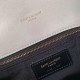 Replica perfetta Borsa media Saint Laurent Loulou Puffer agnello avorio Imitazione Outlet Online