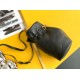 Migliore Repliche Borsa Saint Laurent Le Maillon Hook Bucket agnello nera Economiche Outlet Online