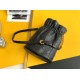Migliore Repliche Borsa Saint Laurent Le Maillon Hook Bucket agnello nera Economiche Outlet Online