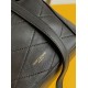 Migliore Repliche Borsa Saint Laurent Le Maillon Hook Bucket agnello nera Economiche Outlet Online