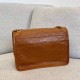 Miglior Falso Borsa Saint Laurent Niki media vitello marrone Economiche Premium