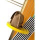 Migliore Repliche Borsa media Saint Laurent Niki a catena agnello martellata sughero scuro Economiche Outlet Online