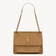 Migliore Repliche Borsa media Saint Laurent Niki a catena agnello martellata sughero scuro Economiche Outlet Online