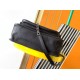 Miglior Falso Borsa media Saint Laurent Niki a catena agnello martellata nera Economiche Premium