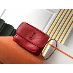 Perfette Qualità Repliche Borsa media Saint Laurent Niki agnello rossa Imitazione Replica perfetta Borsa media Saint Laurent Niki agnello rossa Imitazione Outlet Online