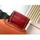 Replica perfetta Borsa media Saint Laurent Niki agnello rossa Imitazione Outlet Online