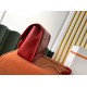 Replica perfetta Borsa media Saint Laurent Niki agnello rossa Imitazione Outlet Online