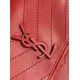 Replica perfetta Borsa media Saint Laurent Niki agnello rossa Imitazione Outlet Online