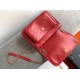 Replica perfetta Borsa media Saint Laurent Niki agnello rossa Imitazione Outlet Online