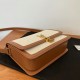 Migliore Repliche Borsa Saint Laurent Solferino media tela con vitello Economiche Outlet Online