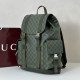 Replica Borsa a tracolla piccola Gucci GG Monogram 795479 Zaino in tessuto GG verde Imitazione
