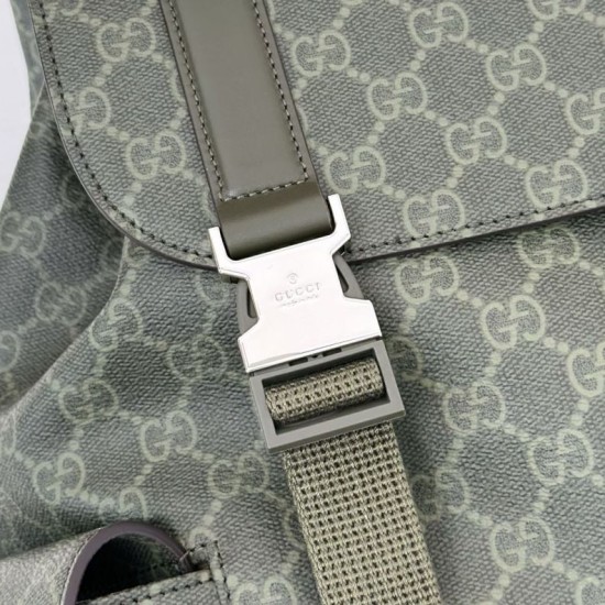 Replica Borsa a tracolla piccola Gucci GG Monogram 795479 Zaino in tessuto GG verde Imitazione