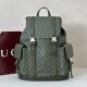 Replica Borsa a tracolla piccola Gucci GG Monogram 795479 Zaino in tessuto GG verde Imitazione